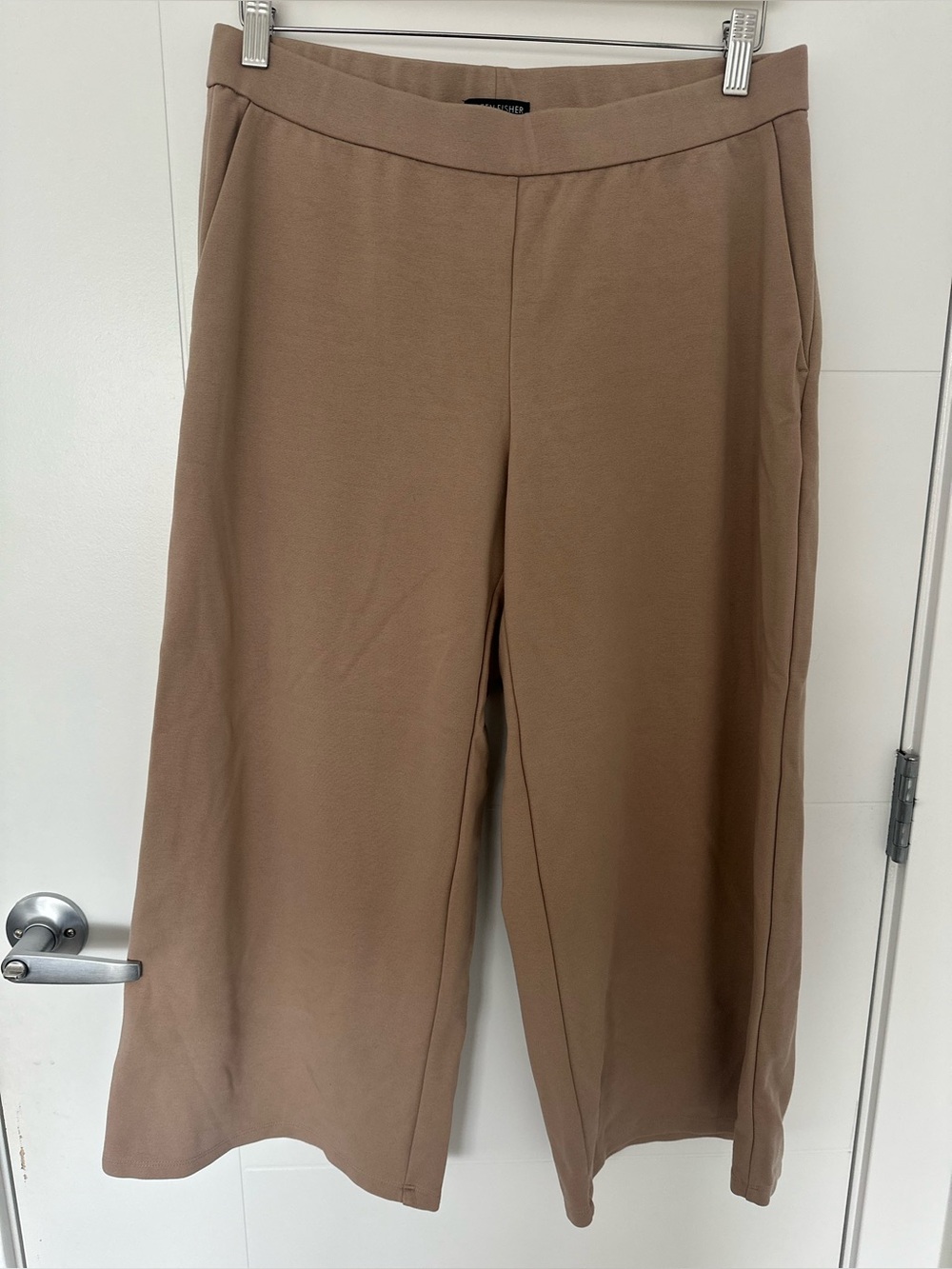 Eileen Fisher Lyocell Cropped/Culottes Wide-Leg Pants